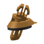 Grampo Moldura Para-lama - Frisos Laterais - Molduras Externas