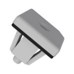 Grampo do Spoiler  Lateral da Porta