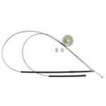 Kit Reparo de Máquina de Vidro Elétrico Fox 4 portas todos / Crossfox e Spacefox dianteiro
