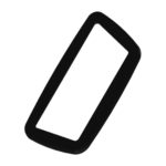 Moldura da Maçaneta Interna Porta LE (preta) - Volkswagen