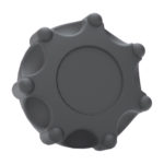 Manopla Regulagem Banco Ford - grafite﻿﻿