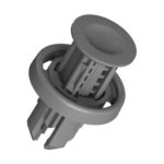 Grampo Grelha Churrasq.- Parabarro- Para-choque - Spoiler - Lateral da porta