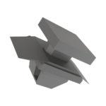 Grampo  Moldura do Para-lama - Frisos Laterais - Molduras Externas