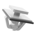 Grampo do Spoiler Lateral, para-lama