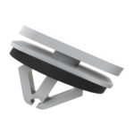 Grampo da moldura do para-lama, frisos laterais, spoiler lateral, tampa tras. - GM