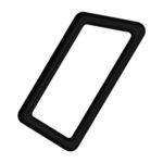 Moldura da maçaneta interna LD (moderno) preta - Volkswagen