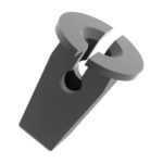Bucha do Para-barro, Para-choque, Spoiler Lateral - Volkswagen