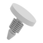 Grampo da forração interna (colunas), suporte do bagagito - Volkswagen