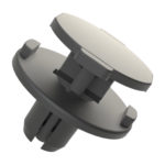 Grampo do para-choque, grelha da churrasqueira (parte interna) Nissan