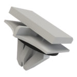 Grampo do spoiler lateral apliques externos Ford Fusion