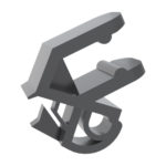 Grampo da vareta do capô Ford