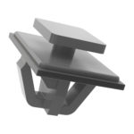 Grampo das molduras externas - Hyundai ﻿(preto)