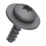 Parafuso 5,0x20 do  farol, para-choque Ford